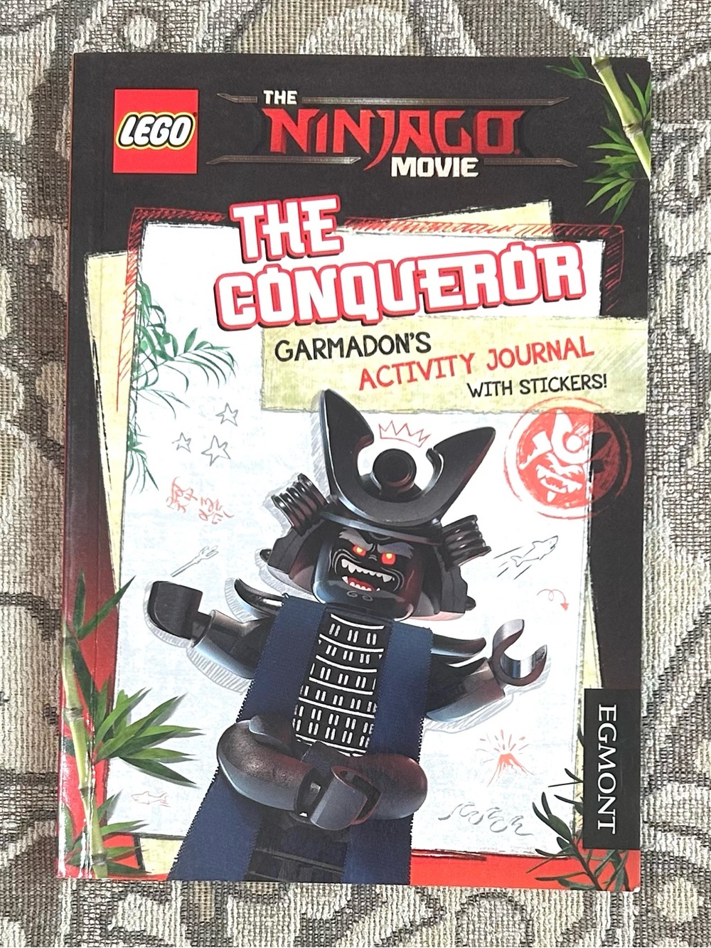 4/$20 LEGO Ninjago The Conqueror Garmadon Activity Journal with Stickers